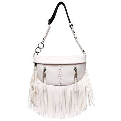 Evening Bags Wholesale Brown Cow Womens Vegan Leather Hobo Fringe